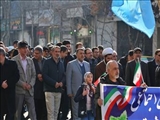 حضور حماسی خانواده بزرگ دانشگاه علوم پزشکی تبریز در راهپیمایی 22 بهمن